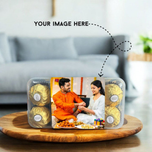 Ferrero Rocher Box with Personalized Image