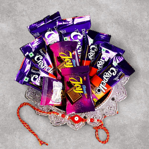 Rakhi Bliss: Crispello Chocolates in a Gorgeous Tray