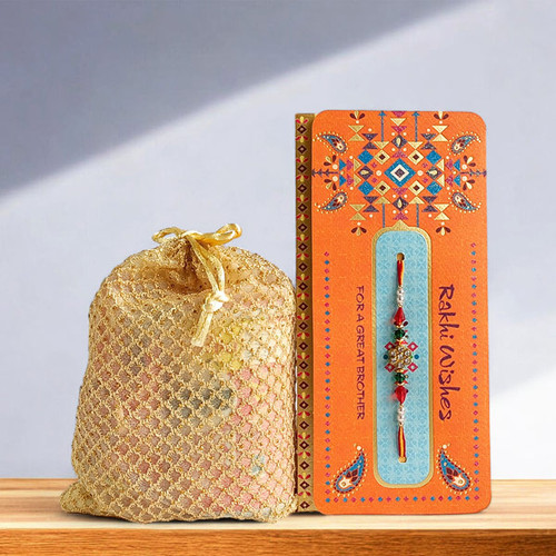 Rakhi Crunch: A Card with Pringles & Chocopie Pouch