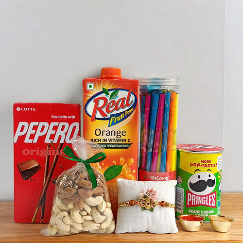 Sweetness Gift with Rakhi Gift for Kids