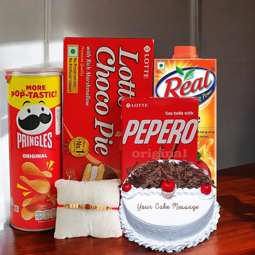 Joyful Rakhi Combo For Brother