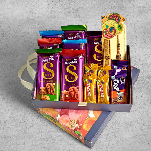 Celebrate Raksha Bandhan with Delight Chocolates and Rakhi