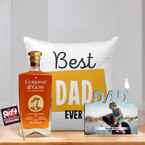 Gurkhas & Guns Whisky with Personalized Gifts for Father's Day