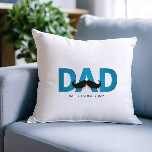 Happy Father's Day, Dad Printed Cushion
