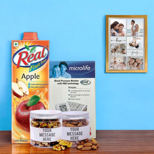 Health Monitoring Package With Personalised Photo Frame For Your Loved Ones