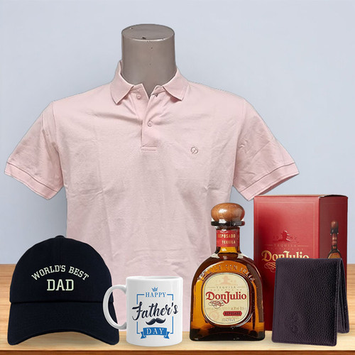 Luxury Gift with Men's Accessories and T-Shirt (3XL Size)
