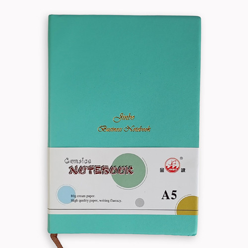 Oceanic Green: The A5 Business Notebook