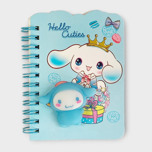 Mini Notepad with Adorable Bunny Sticker - Cute and Portable