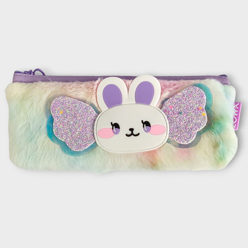 Adorable Bunny Pencil Purse - Purple
