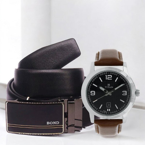 Watch with Belt Combo Watch with Belt Combo