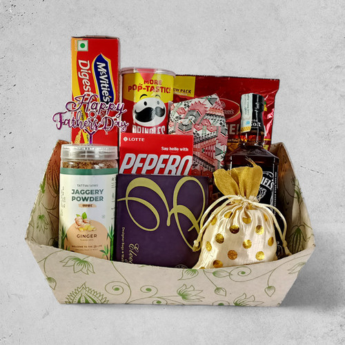 Father's Day Gift with Beverage and Snacks