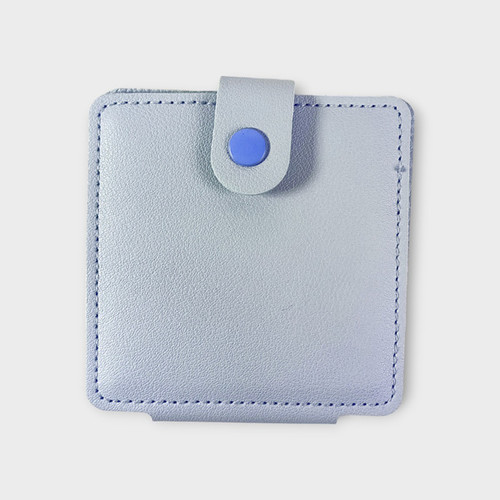 Personalized  Pocket Mirror With Your Name - Blue