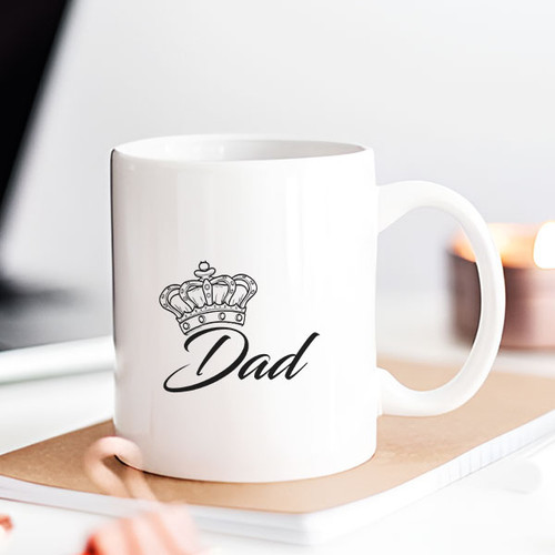 King Design Ceramic Mug for Dad