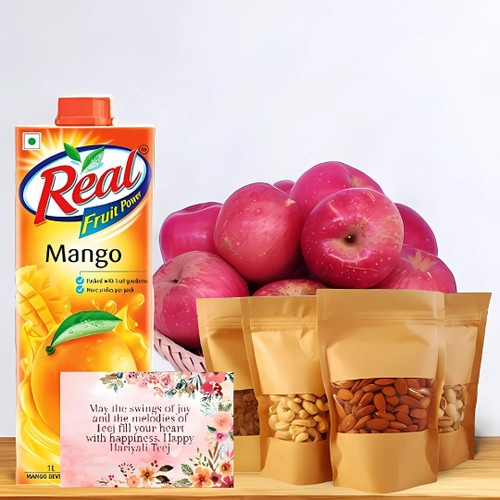 Teej Special Healthy Fruits & Nuts Gift Pack