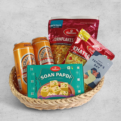 Beers with Snacks Gift for Father's Day