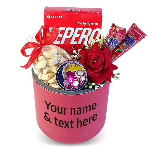 Teej Elegance Gift in a Personalized Pot