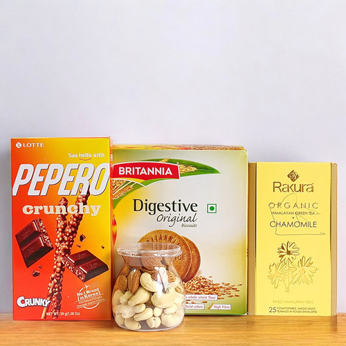 Flavourful Snacks Hamper for Dashain