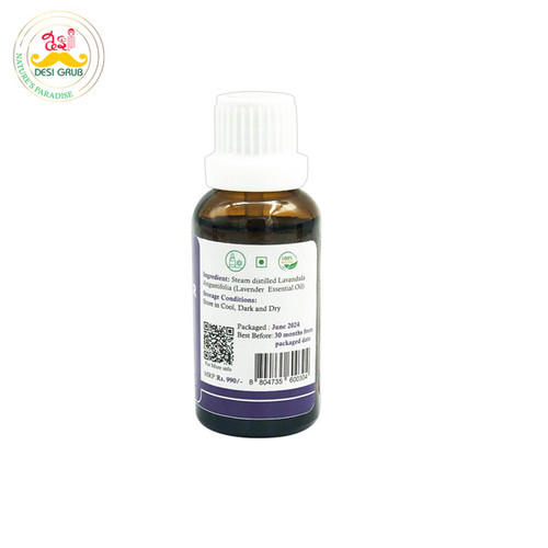 Desi Grub Lavender Essential Oil 30ml