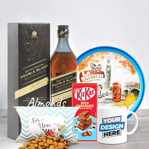 Johnnie Walker Whisky with Gourmet Snacks Combo