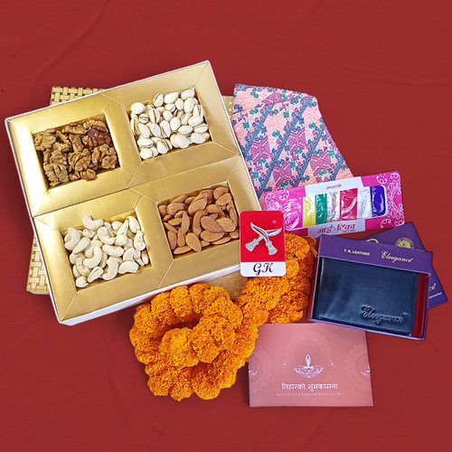 Tihar Special Gifts Hamper for Brother