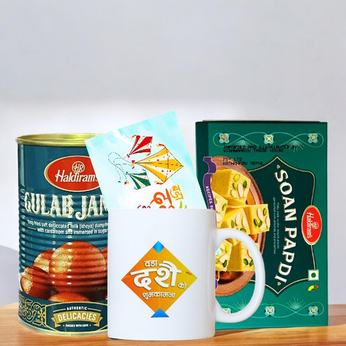 Dashain Bliss Package with Haldiram's Sweets