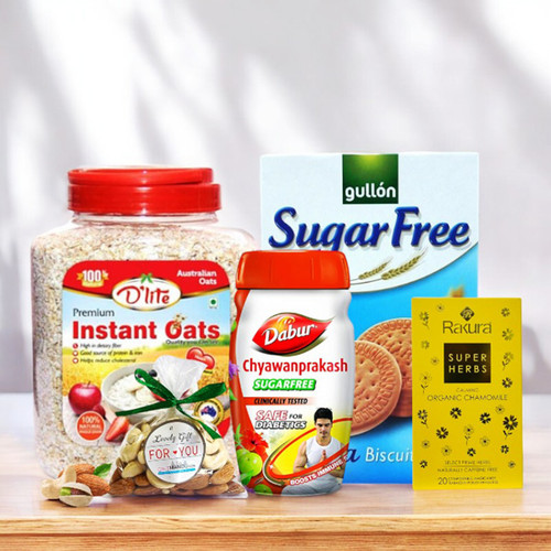 Healthy Snacks Gift with Rakura Tea