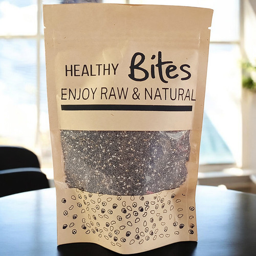 Chia Seeds 200 g in a Resealable Pouch
