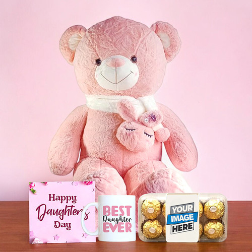 Cozy Gift with Teddy for Daughter