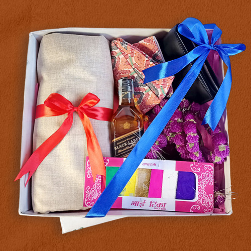 Black Label Bliss Bhai-Tika Hamper