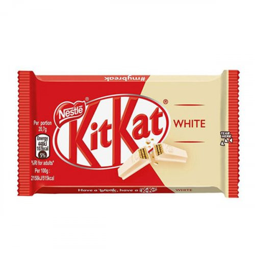 Nestle Kitkat 4 Finger White Chocolate 41.5g - 7613035510999