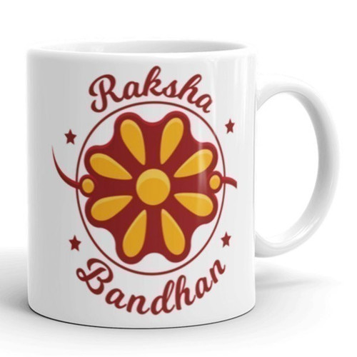 Raksha Bandhan Special Ceramic Mug Gift - CCH-818