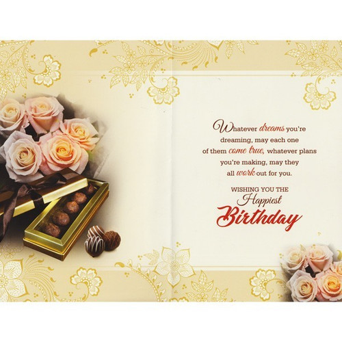 Warm Wishes For A Special Birthday - Greeting Card - GC-5607