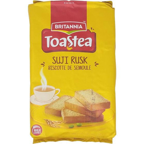 Britannia Toastea Suji Rusk (Biscotte De Semoule) 170g - 8901063151253 Britannia Toastea Suji Rusk (Biscotte De Semoule) 170g - 8901063151253