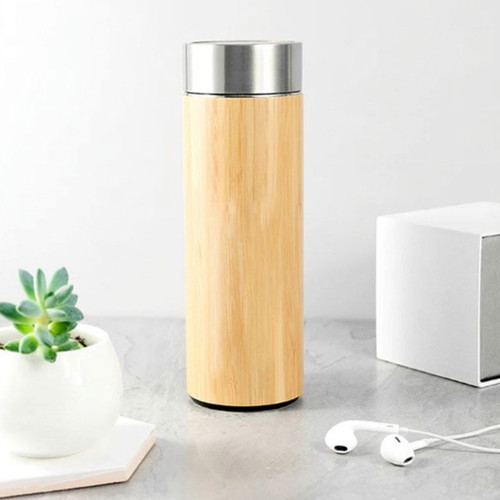 Customizable Bamboo Water Bottle 450ml