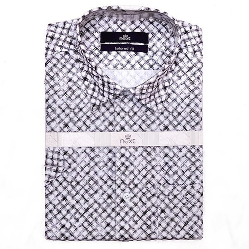 Next Tailored Fit Cotton Shirt (M-L-XL)