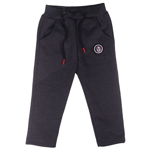 Black Gray Winter Trouser For Kids
