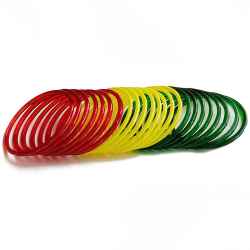 Beautiful 3 Colors Mixed Bangles (Shrawan Special)