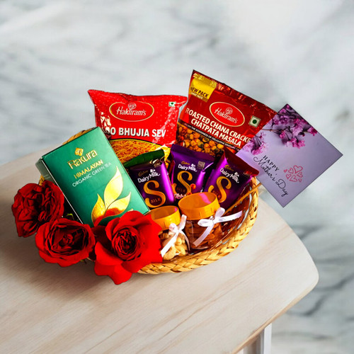 Sweet & Savory Delight with Rose: Mother’s Day Gift