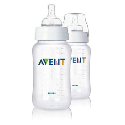 Philips Avent Classic Baby Feeding 2 x Bottles 330ml - SCF686/27 - (3+ Month)