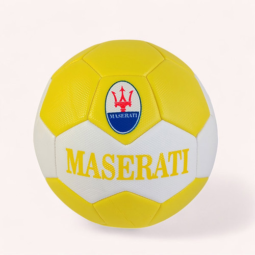 Maserati Yellow & White Sports Ball