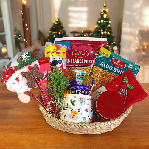 Surprise Santa Gift Basket