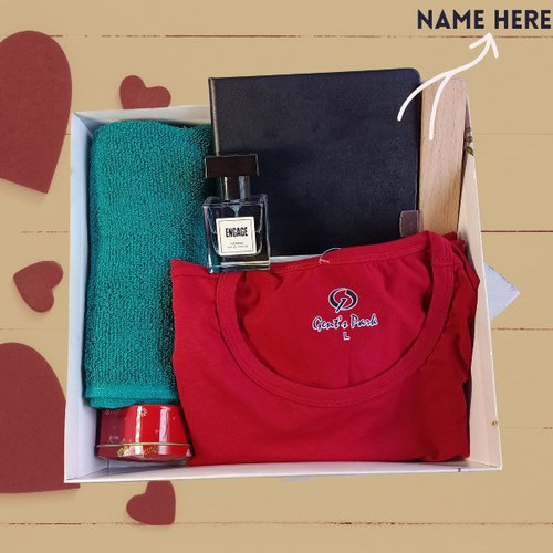 Luxury Gift Set with Personalized Notebook, and Pen