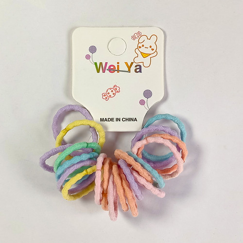 Multicolor Small Hair Rubber Bands