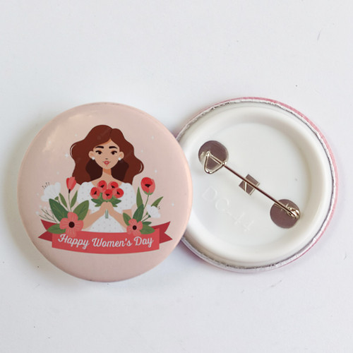 Women's Day Celebration Badge Print Women's Day Celebration Badge Print