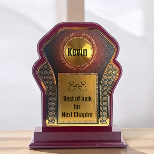 Golden Trophy Corporate Token - Large