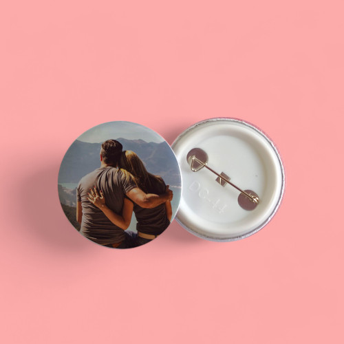 Personalised Badge With Your Favourite Photo