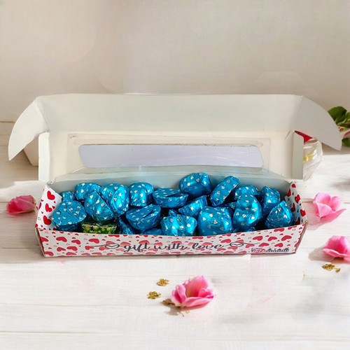 Savor the Sweetness: Gourmet Chocolates in a Heart Box