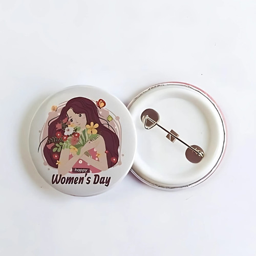 Cheers to the Women: Perfect Badge For Women's Day
