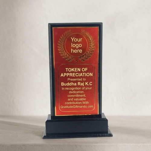 Wooden Trophy Memento - Small Size