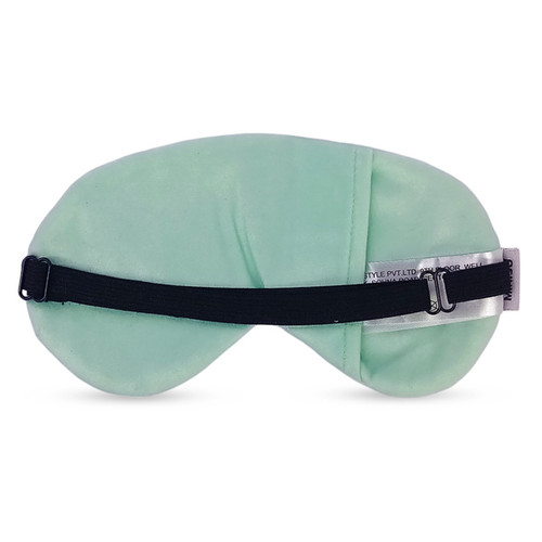 Green Striped Adjustable Eye Mask For Relaxing Sleep From MINISO
